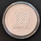 1 oz silver one noble ( isle of man ) 2018