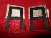 U.S 1st Army Cloth Badges