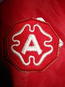 U.S 9th Army Cloth Badge