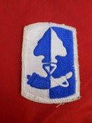 U.S Army 187th Infantry Brigade Cloth Badge